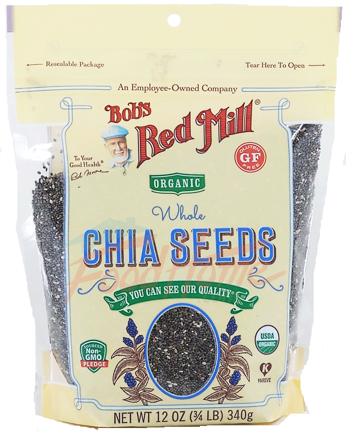 Bob's Red Mill organic chia seeds, whole Full-Size Picture